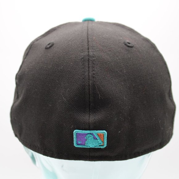 Arizona Diamondbacks New Era 59Fifty 3D Lettering MLB Hat Cap Fitted 7 3/8 - Picture 4 of 10